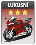 ridičák na motorku luxusní