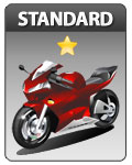ridičák na motorku standard